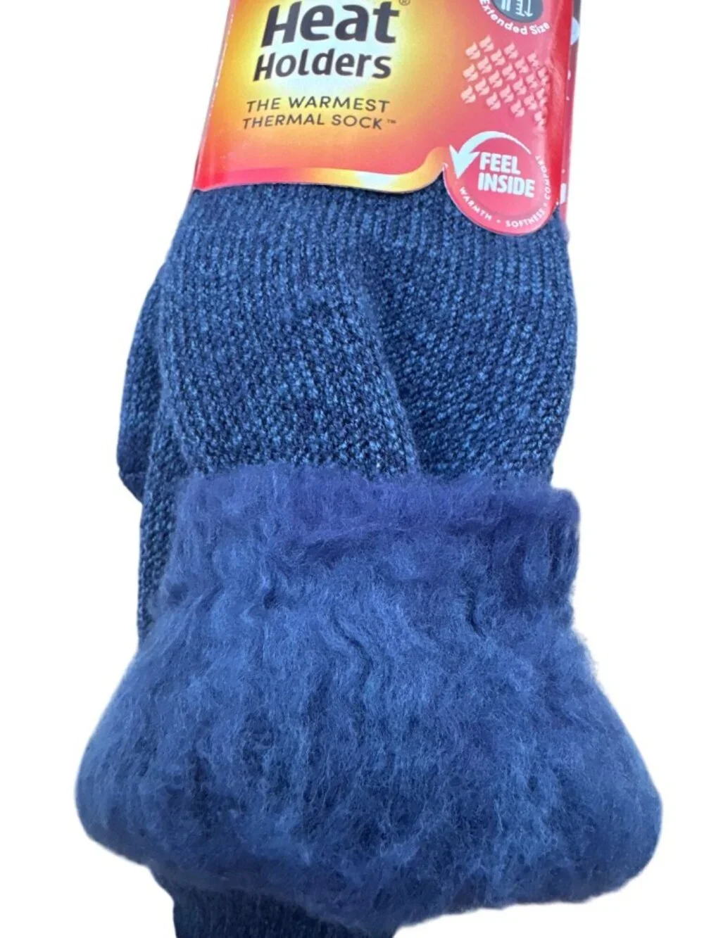 Heat Holder 7X Warmer Mens 13-15 Women’s 14-16 Navy NWT